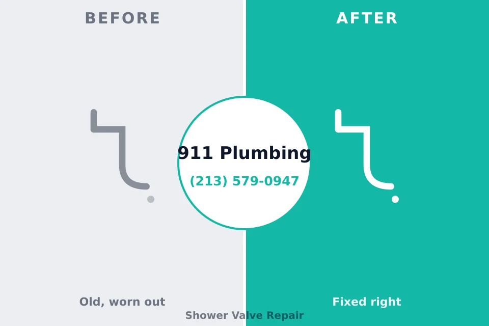 Before and after: plumbing company Genesee, ID